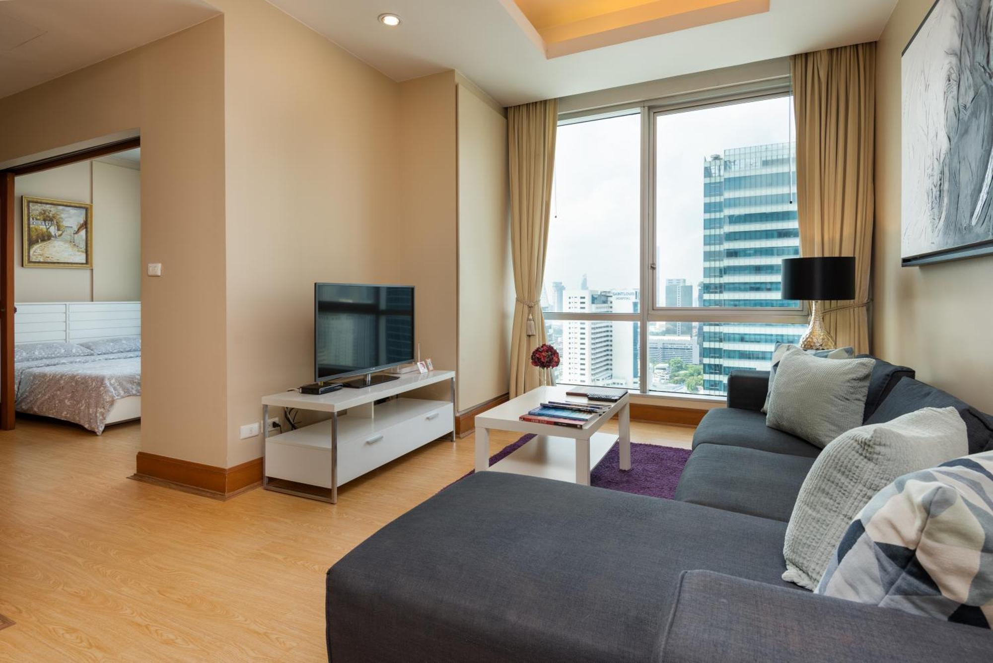 Sky Villas Apartments Bangkok Habitación foto